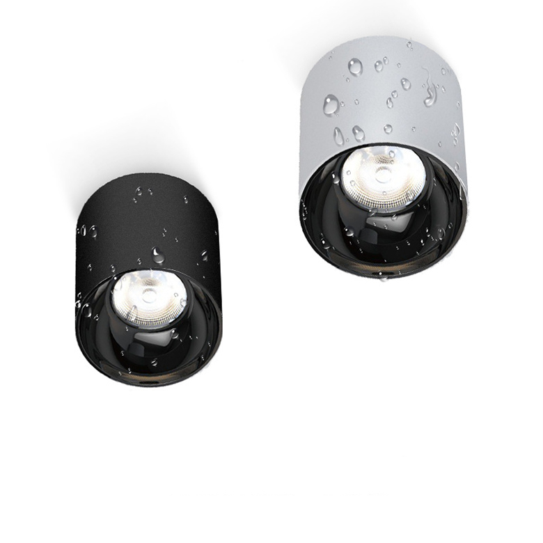Waterproof Surface Mounted Cylinder Spotlights 10W-50W