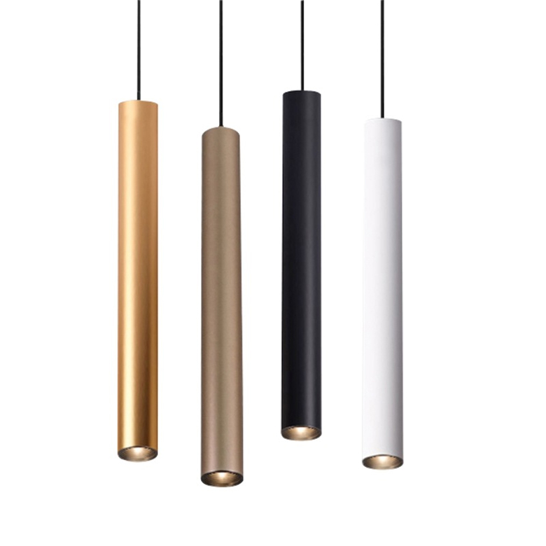 LED Long Cylinder Spotlights Surface/Track Mounted