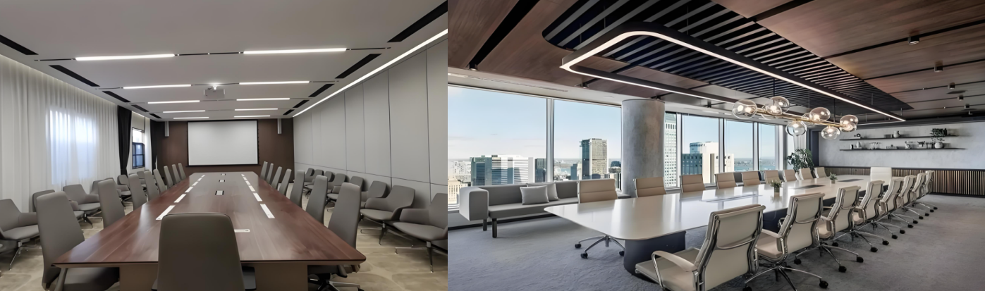 meeting room lighting idea