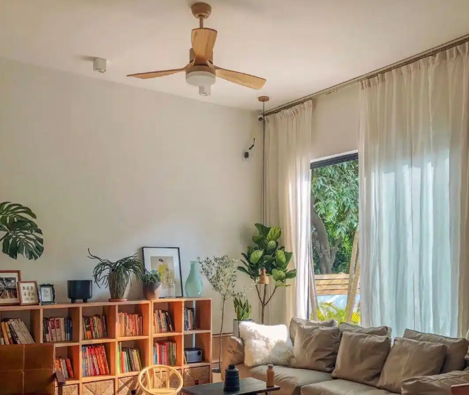 LED fan lights for living room