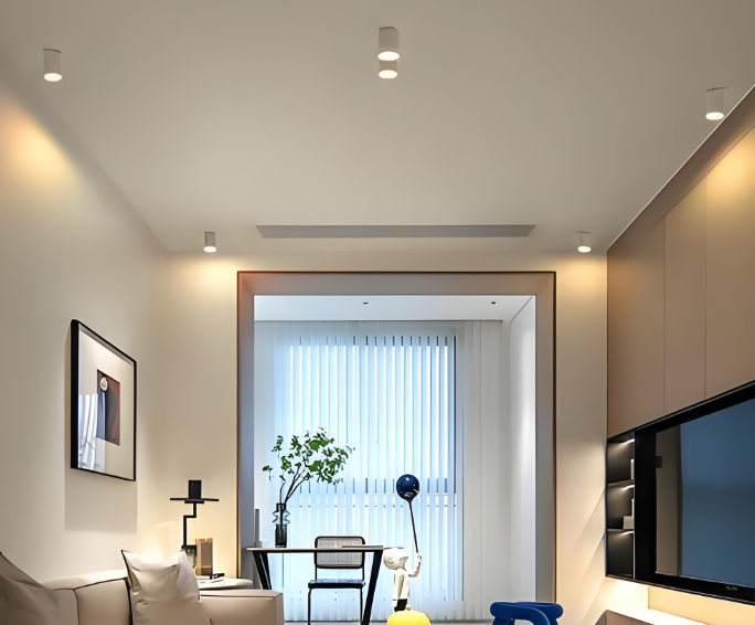 surface downlights for living room