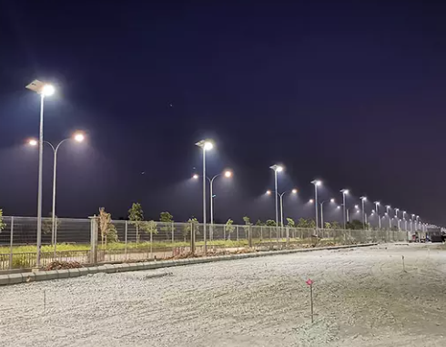 LED street light color temperature in Nigeria