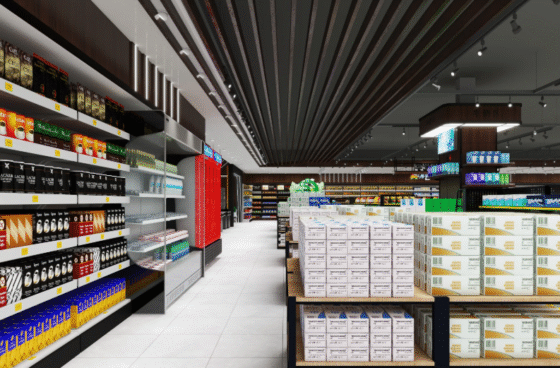 supermarket lighting in nigeria